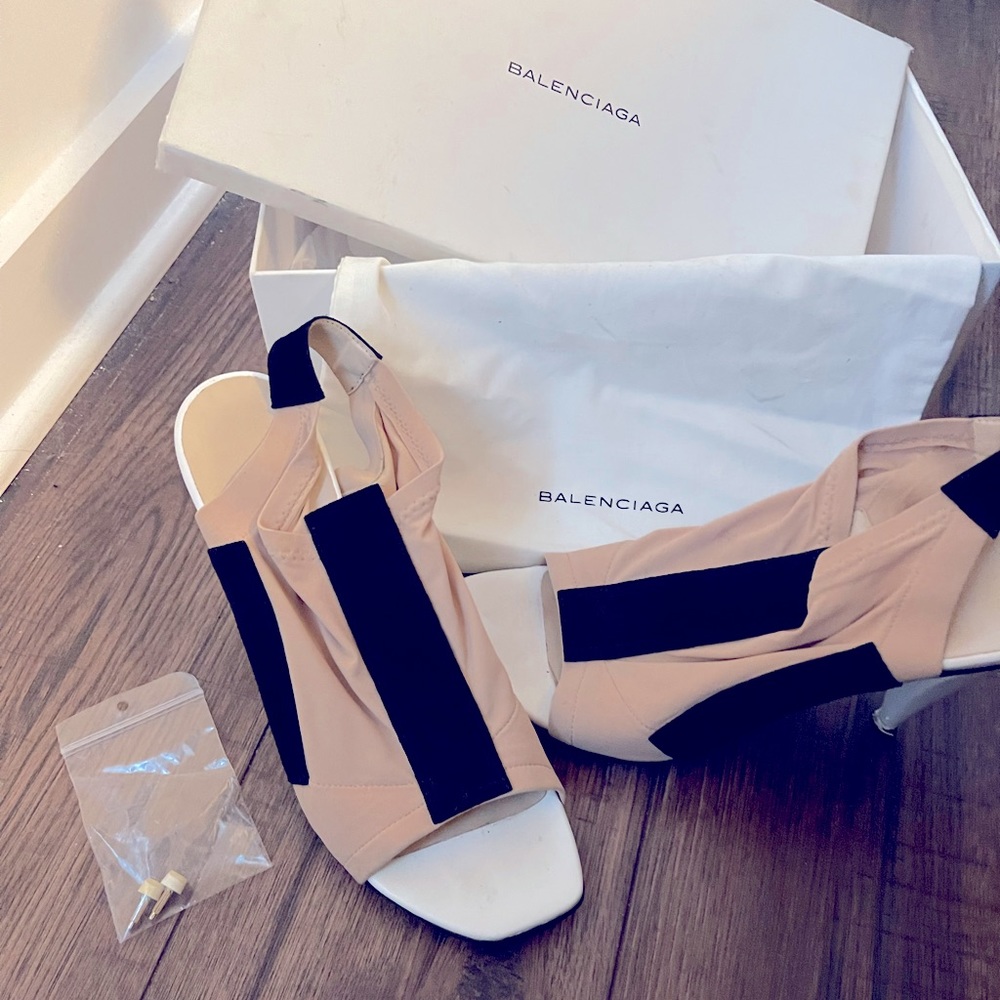 BALENCIAGA  Mesh Heels
